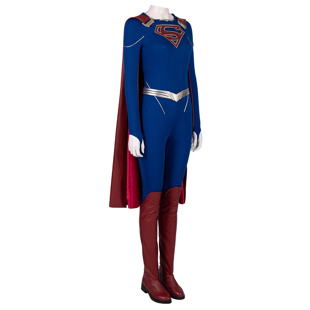 Traje de Cosplay de Kara Danvers de Supergirl Temporada 5 - Outfit de Alta Calidad de la Serie de TV - Fantasia Cosera