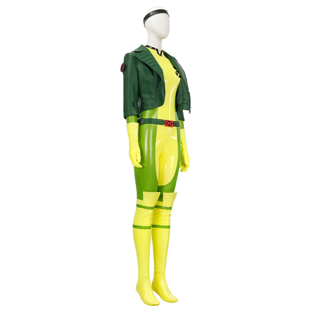 Traje de Cosplay de Rogue de X-Men '97 Anna Marie para Mujer - Fantasia Cosera
