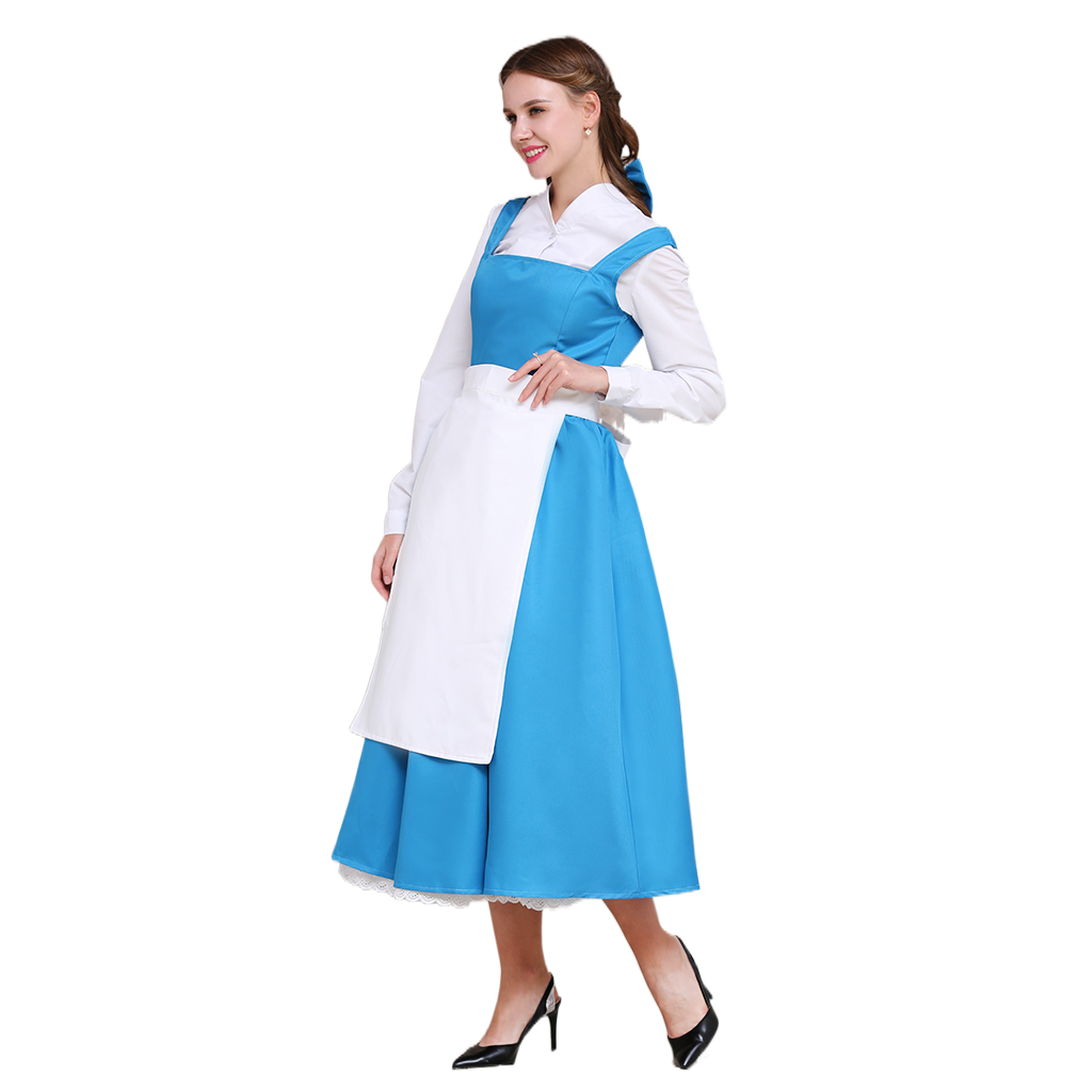 Belle y la Bestia Traje de Cosplay Serie | Vestido de Princesa para Eventos - Fantasia Cosera