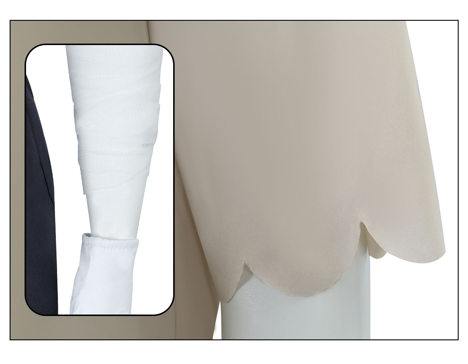 Traje de Cosplay de Little Nightmares 3 - Low como El Fugitivo para Halloween - Fantasia Cosera