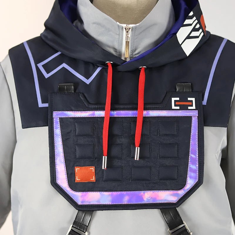 Preventa Traje Cosplay Juego Valorant ISO Traje Cosplay Uniforme de Combate para Hombres Disfraz de Fiesta de Halloween - Fantasia Cosera