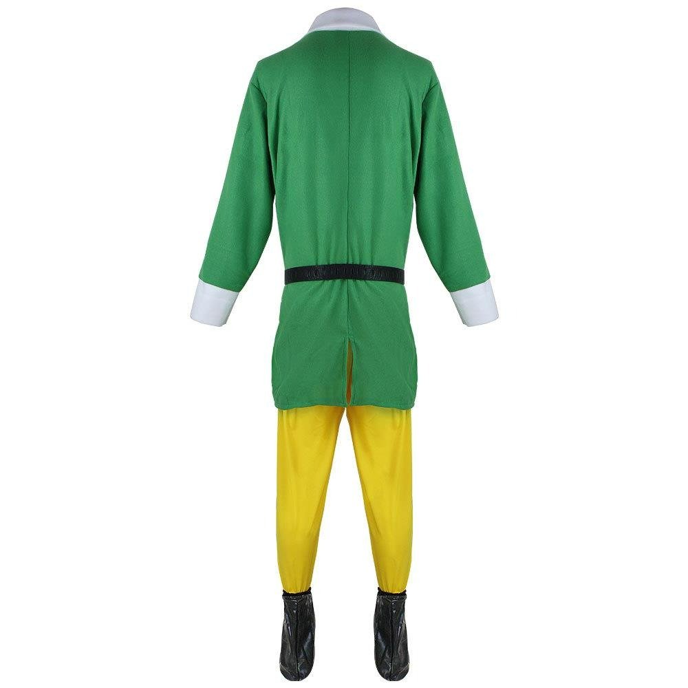 Disfraz de Buddy el Duende para Hombres | Conjunto Completo Cosplay para Halloween y Navidad | Traje Inspirado en la Película - Fantasia Cosera