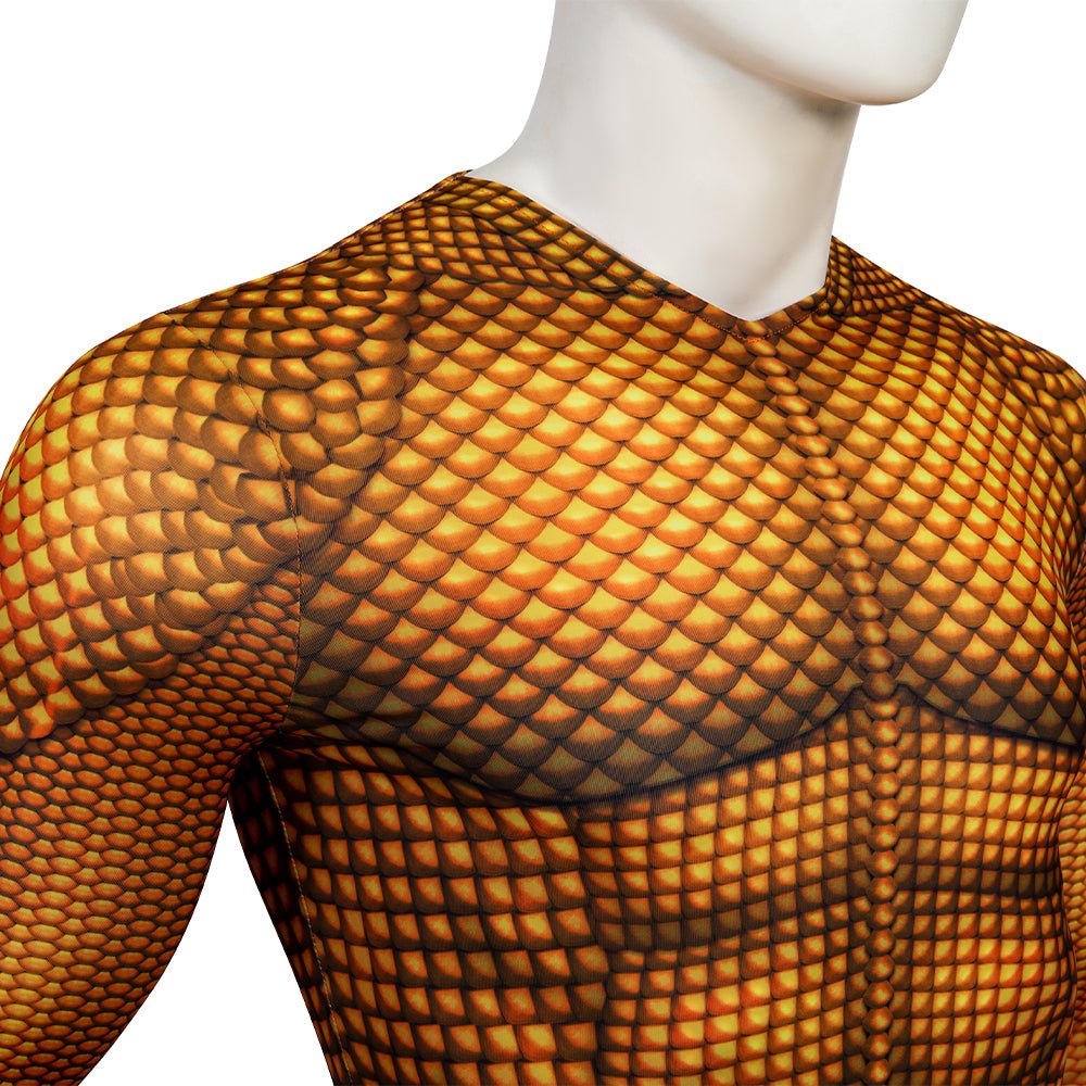 Traje de Aquaman 2 - Bodysuit Premium para Fans de la Película - Fantasia Cosera