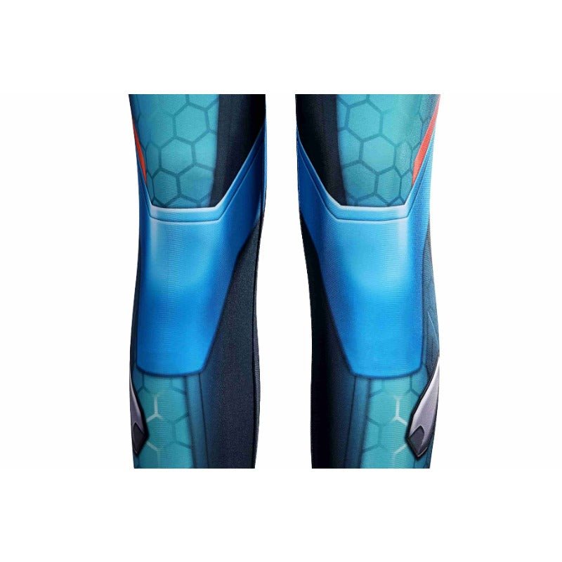 Traje de Cosplay de Juno de Overwatch 2 Azul para Mujeres para Halloween y Carnaval - Fantasia Cosera