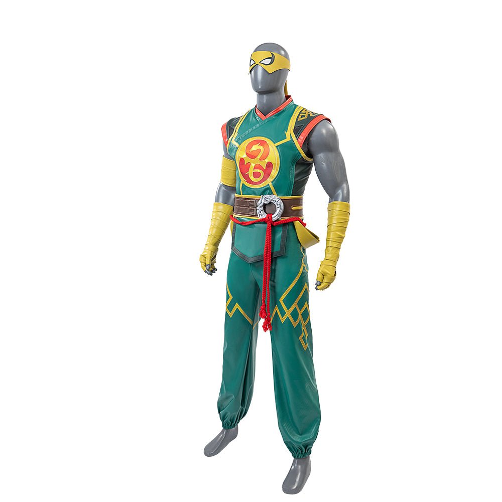 Traje de Cosplay de Iron Fist Lin Lie de Marvel Contest of Champions - Calidad Premium - Fantasia Cosera