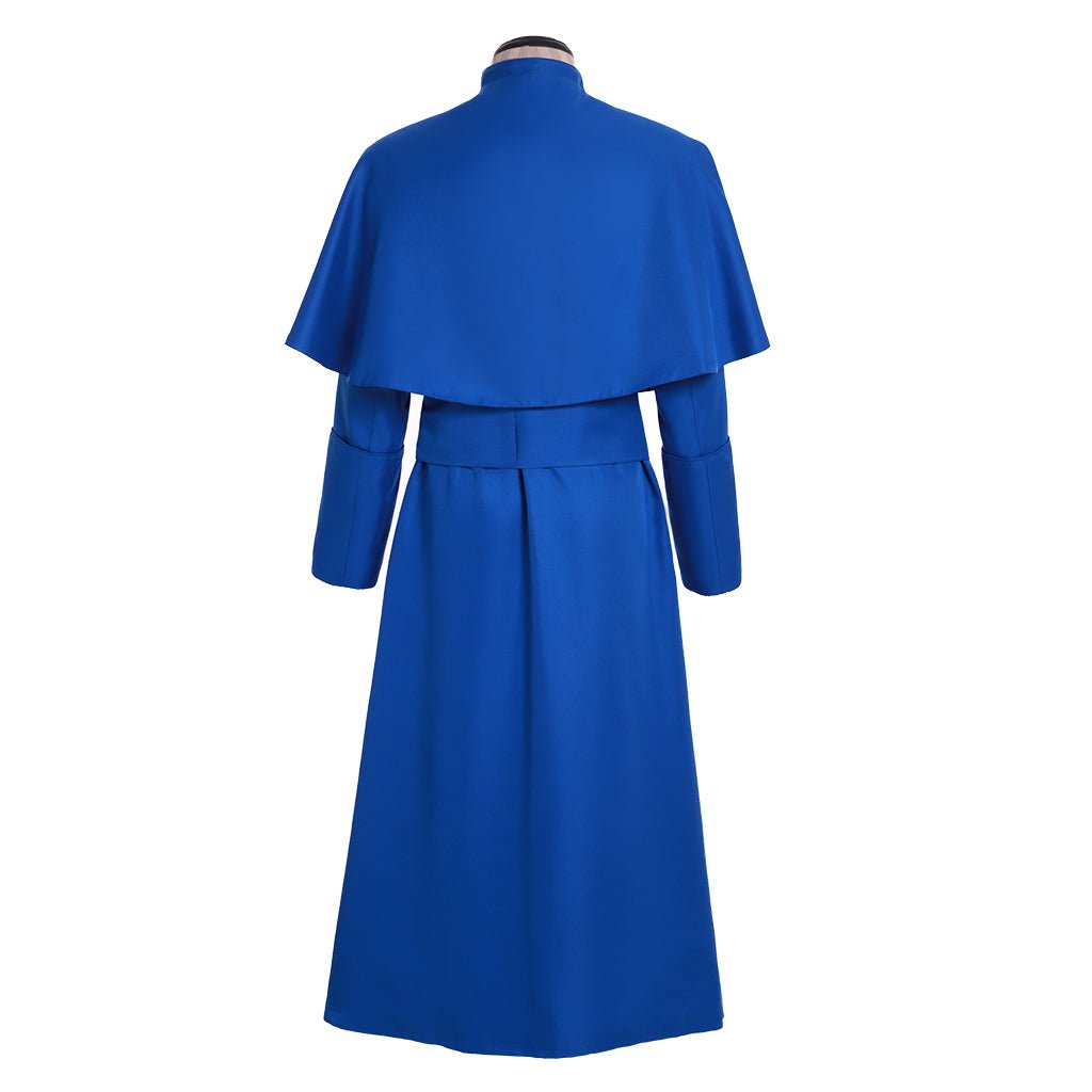 Traje de Sacerdote Romano - Sotana Clérigo Católico con Chal y Cinturón para Hombres | Serie Cosplay - Fantasia Cosera