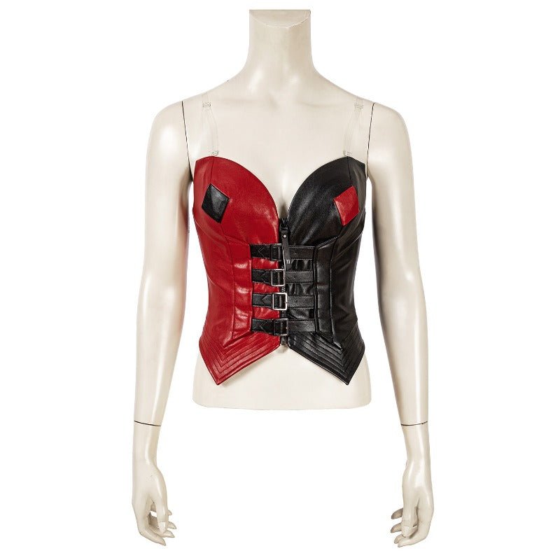 Traje de Cosplay de Harley Quinn The Suicide Squad 2 - Disfraz de Halloween con Zapatos - Fantasia Cosera