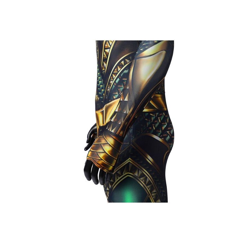 Traje de Aquaman para Hombre - Disfraz de Cosplay de Superhéroe de DC Comics para Halloween y Carnaval - Fantasia Cosera
