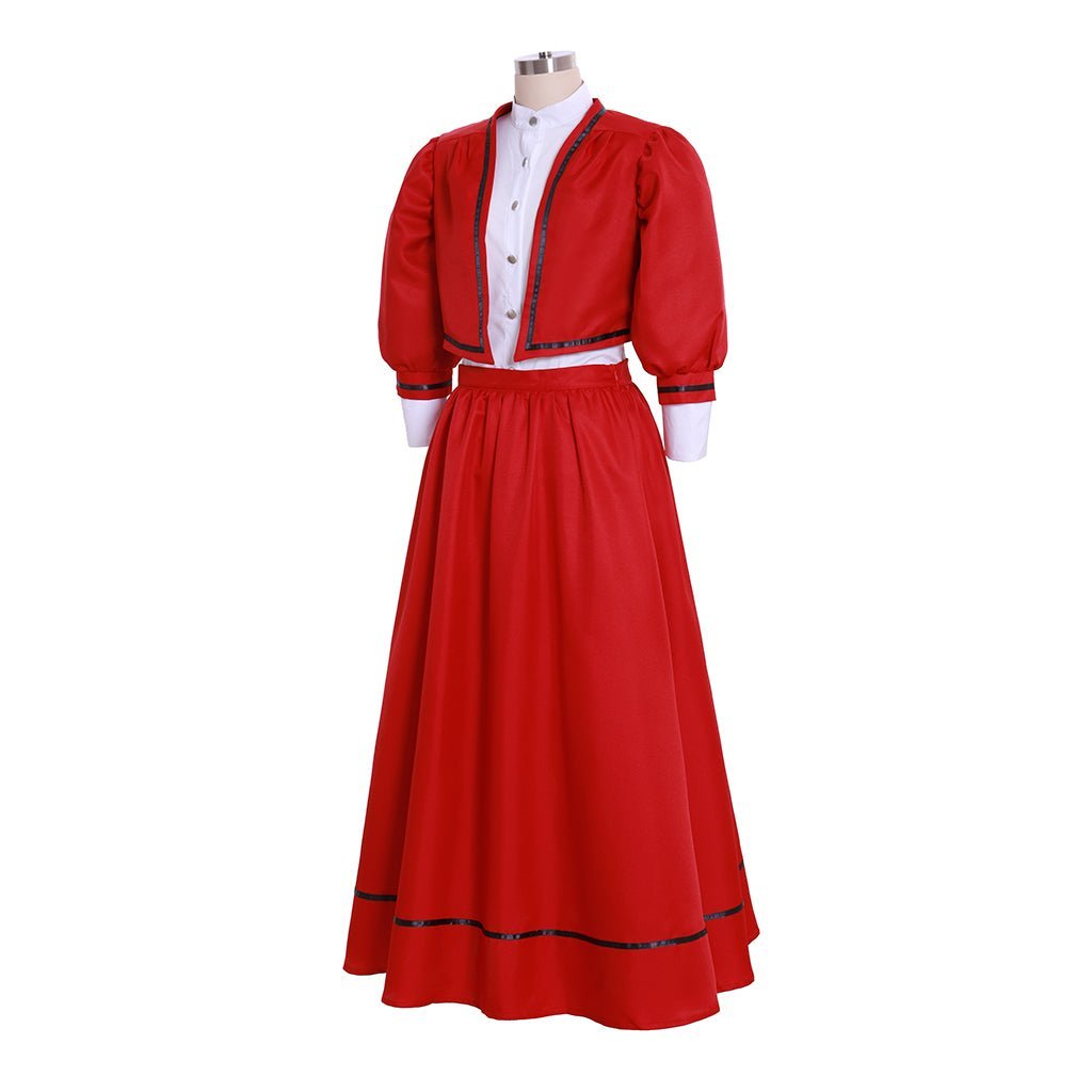 Vestido Medieval Victoriano Edwardiano Traje Renacimiento Colonial Guerra Civil Tudor Boda Real Fiesta Baile - Fantasia Cosera