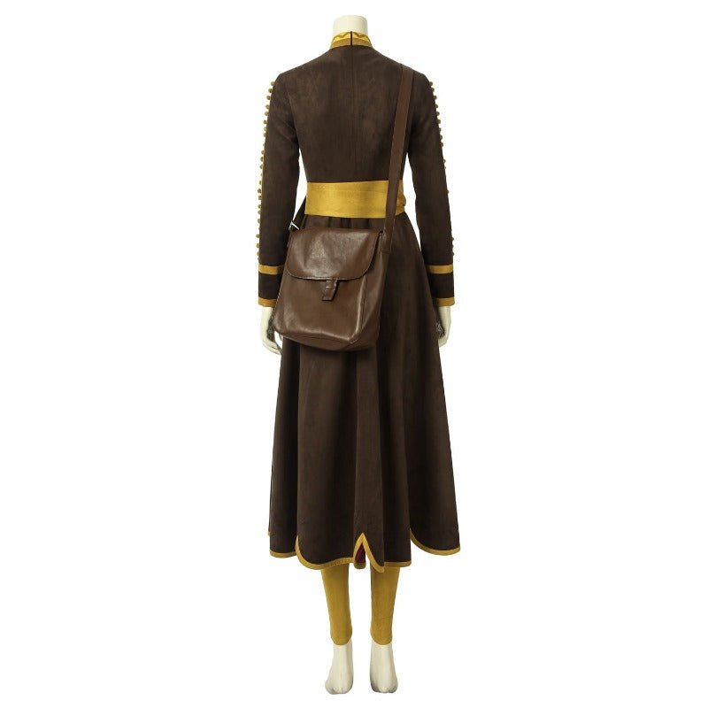 Traje de Cosplay de Anna, la Reina de Hielo 2 - Vestido de Princesa para Adultos - Fantasia Cosera