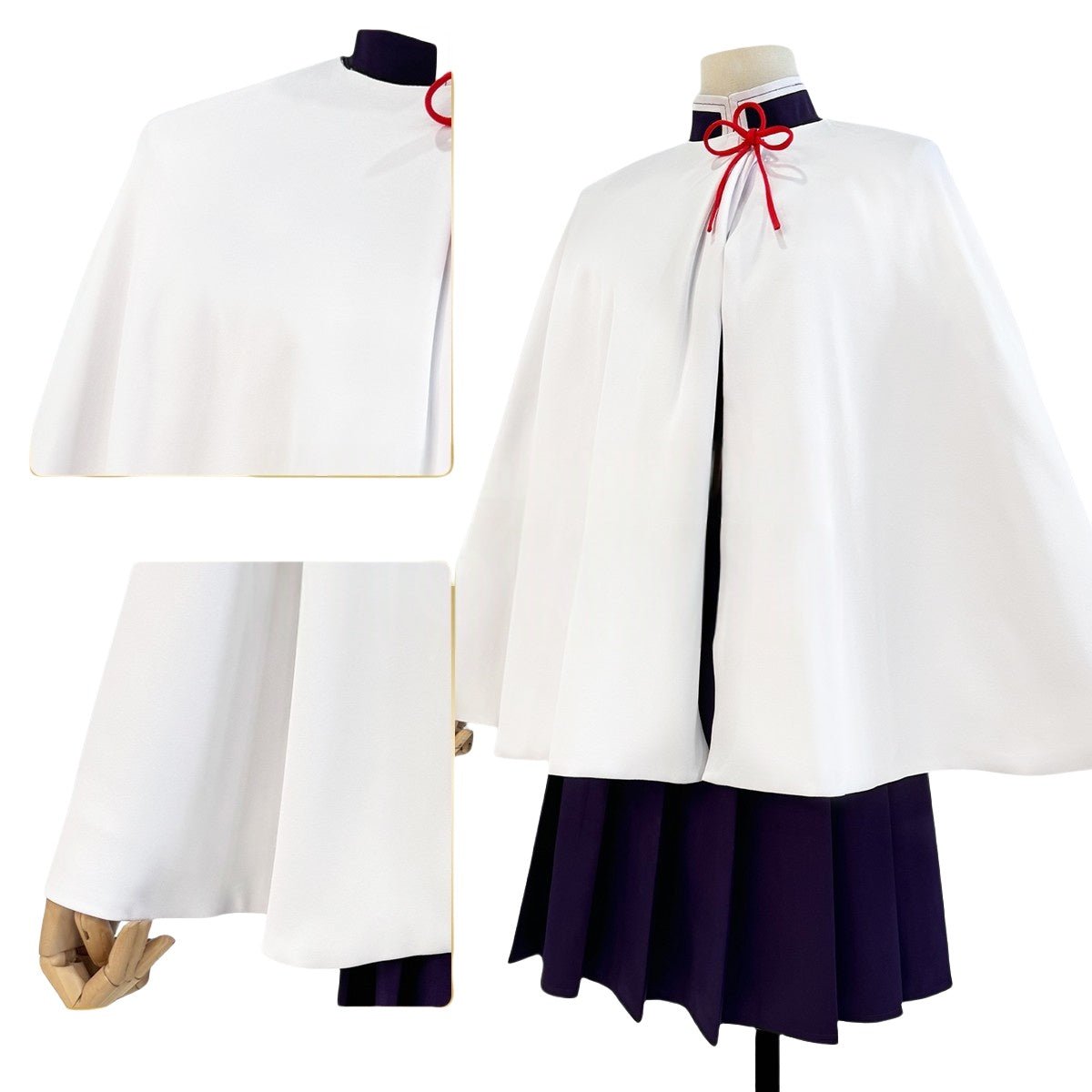 Traje de Cosplay de Kanao Tsuyuri de Demon Slayer: Kimetsu no Yaiba - Fantasia Cosera