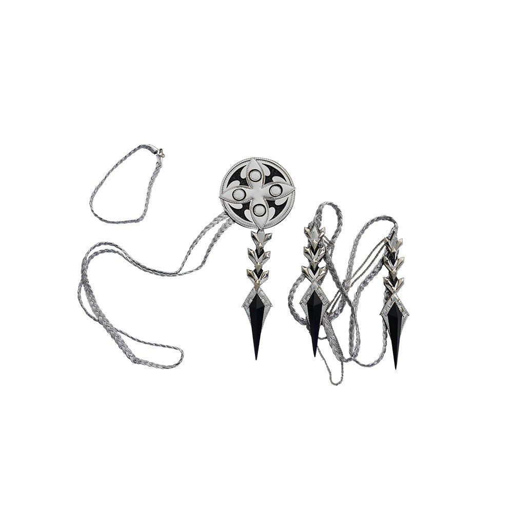 Traje de Genshin Impact Fatui Cloak para Pierr Pantalone Tartaglia Harlequin Doctor Sandrone Columbina Regretor - Fantasia Cosera