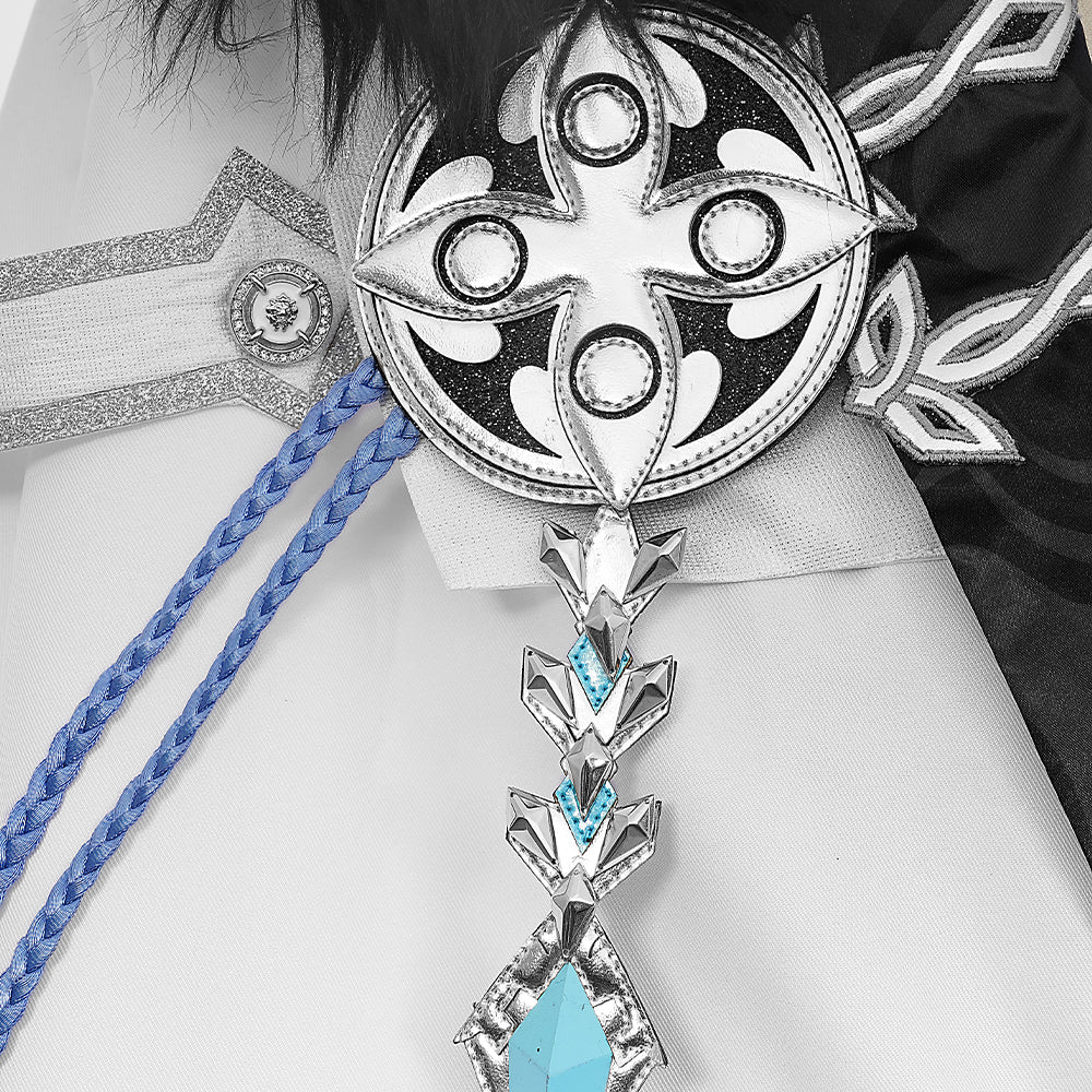 Traje de Genshin Impact Fatui Cloak para Pierr Pantalone Tartaglia Harlequin Doctor Sandrone Columbina Regretor - Fantasia Cosera