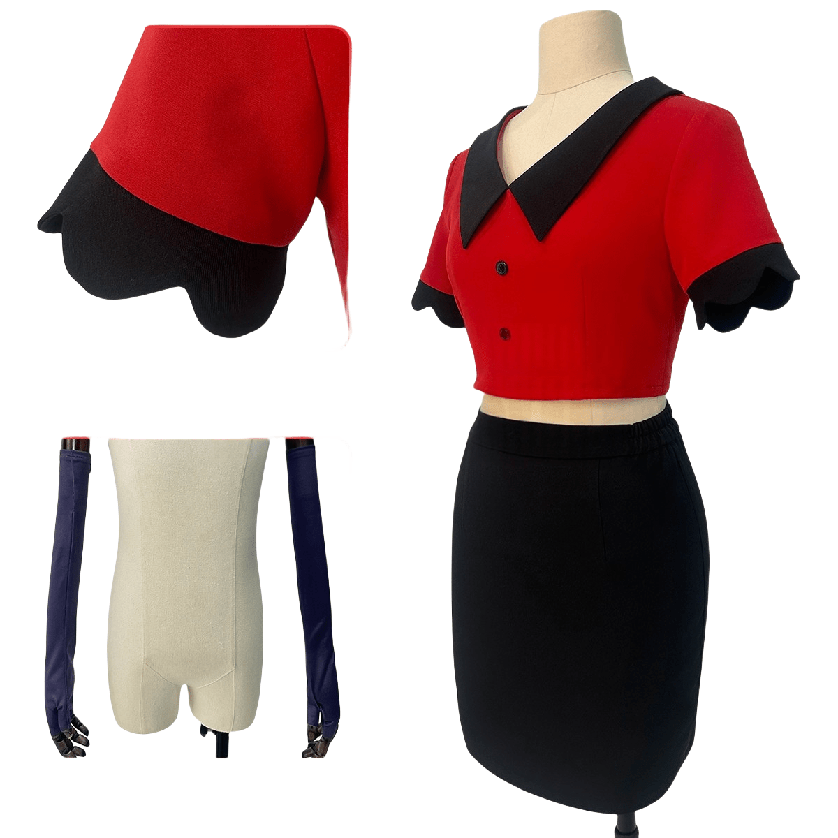 Traje de Cosplay de Vaggie Hazbin Hotel - Alta Calidad para Fans de Anime - Fantasia Cosera