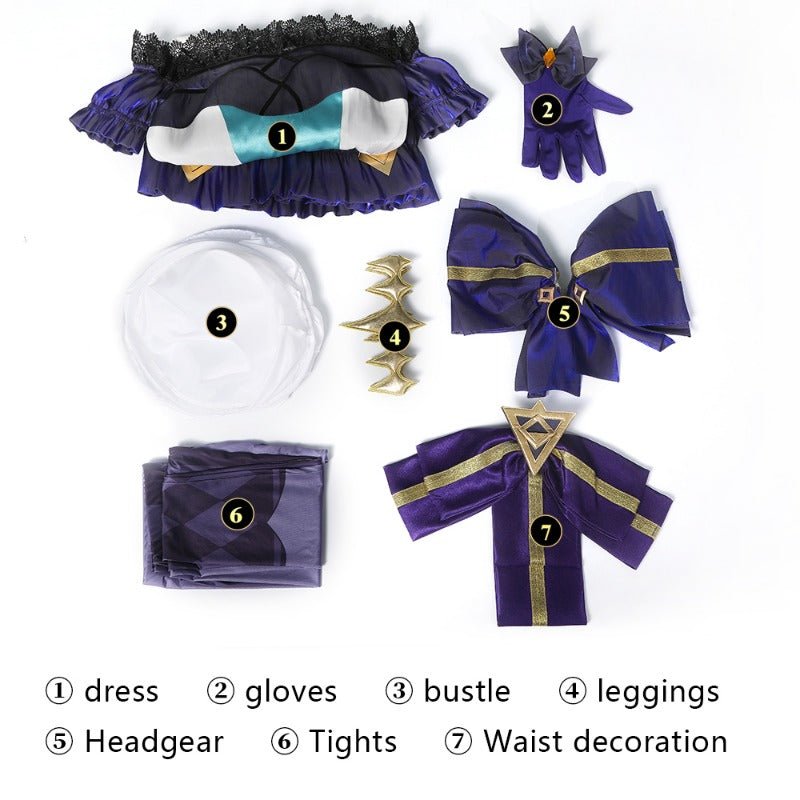 Traje de Cosplay de Gwen de League of Legends - Outfit Elegante para Fans - Fantasia Cosera