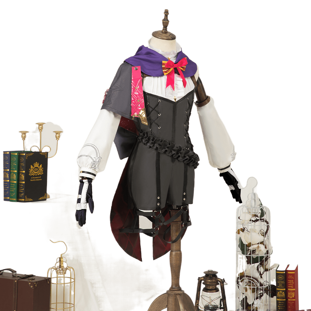 Genshin Impact—Traje de Cosplay de Lynette | Desata la Elegancia de Fontaine - Fantasia Cosera