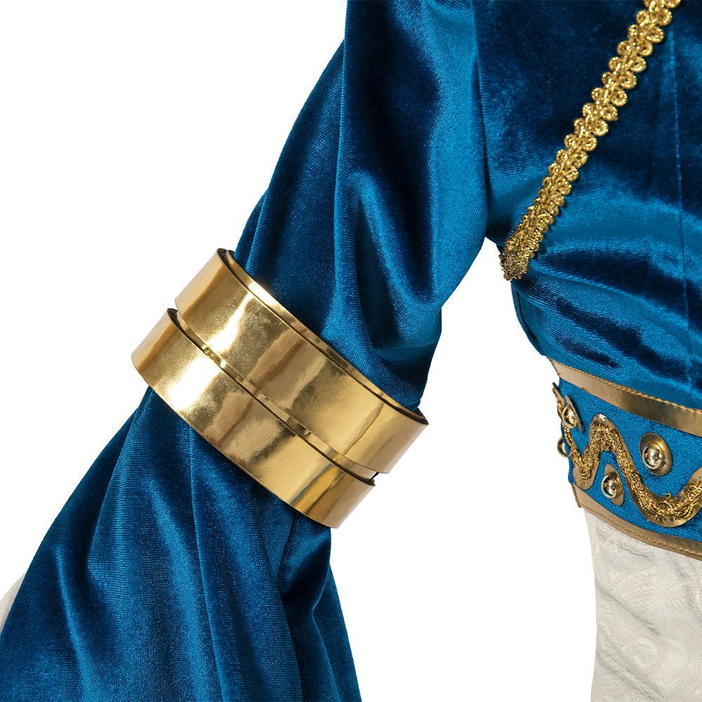 Traje de Cosplay de Princesa Zelda - The Legend of Zelda: Breath of the Wild - Fantasia Cosera