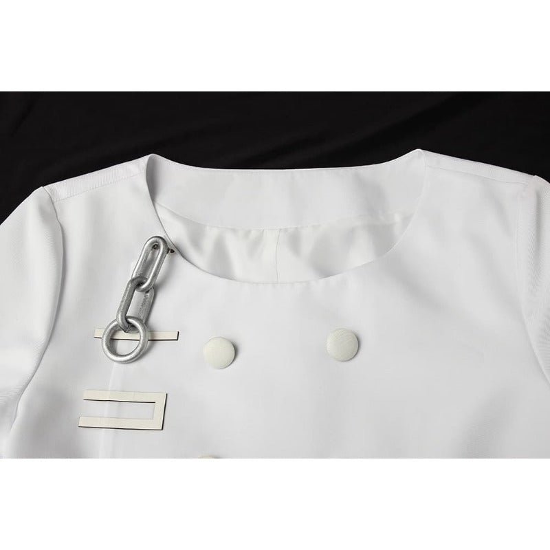 Traje de Cosplay de Kokichi Oma - Danganronpa V3, Incluye Disfraz, Capa y Sombrero para Halloween y Fiestas - Fantasia Cosera