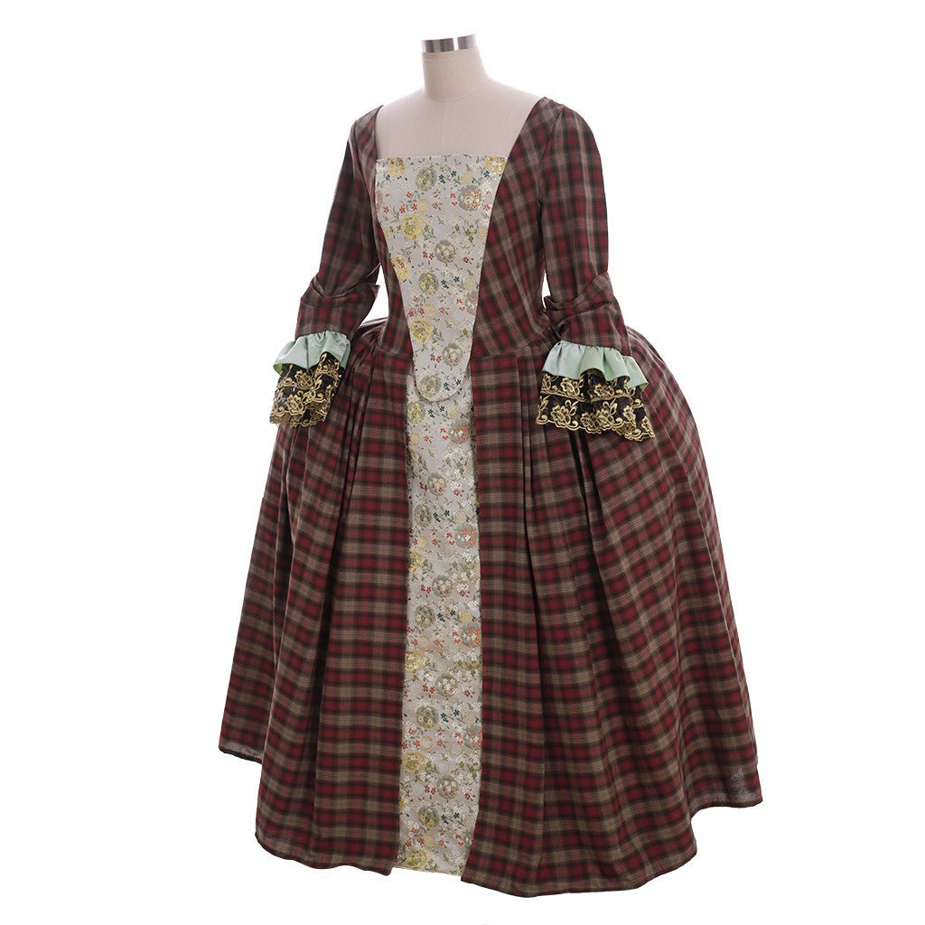 Vestido Inspirado en Outlander | Cosplay de las Tierras Altas de Escocia para Mujeres - Fantasia Cosera