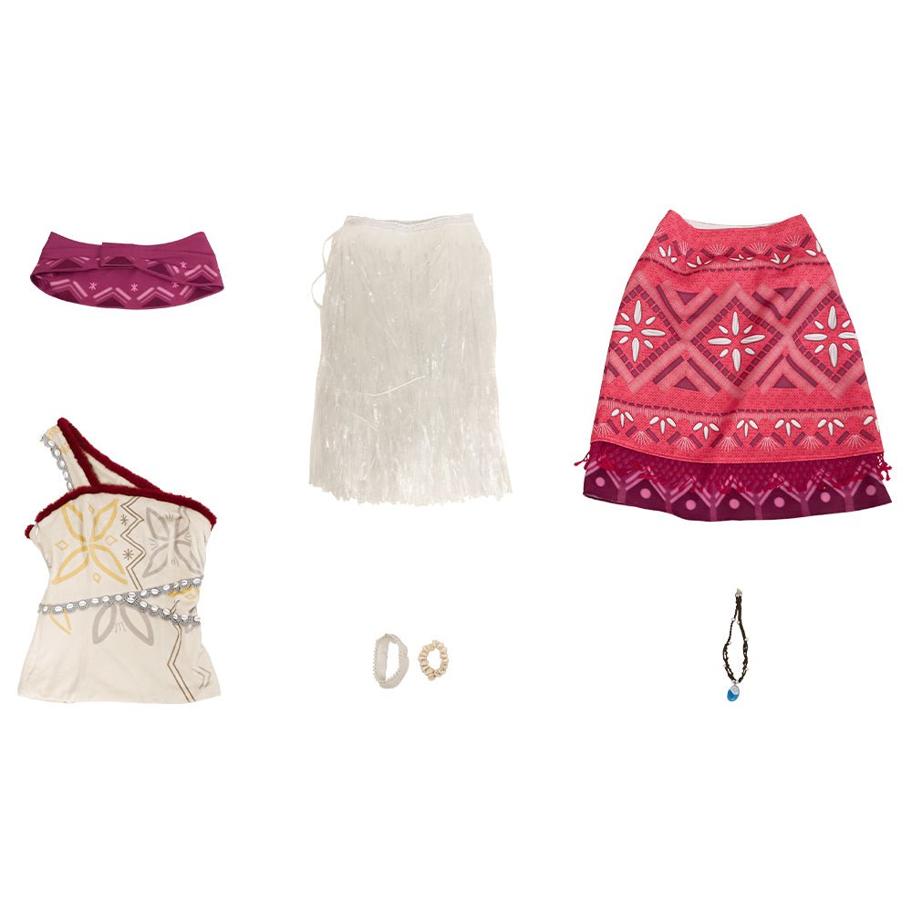 Traje de Cosplay de Moana - Aventura Oceánica para Fans de Disney - Fantasia Cosera