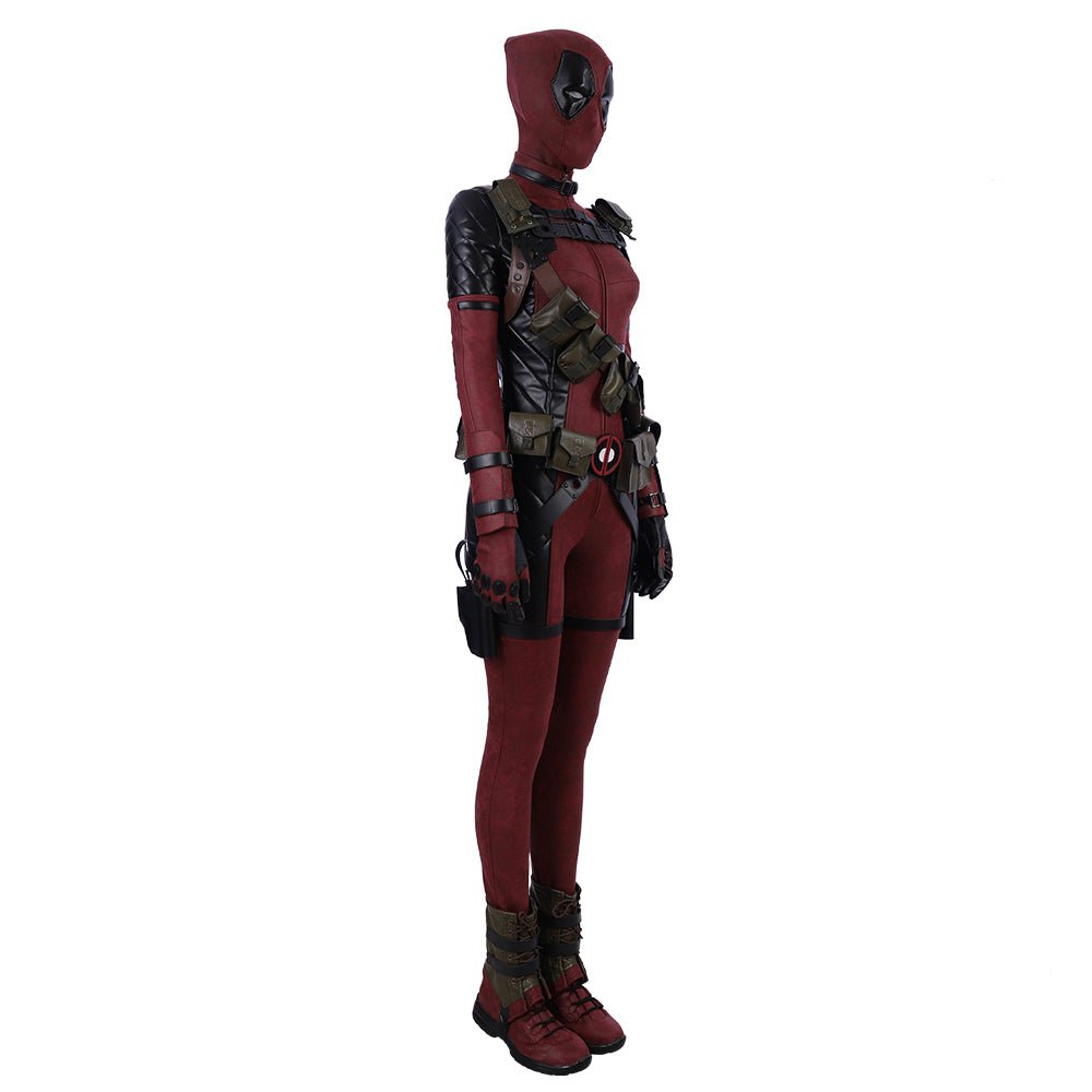 Traje de Cosplay Female Deadpool - Disfraz de Anime de Alta Calidad para Mujeres - Fantasia Cosera