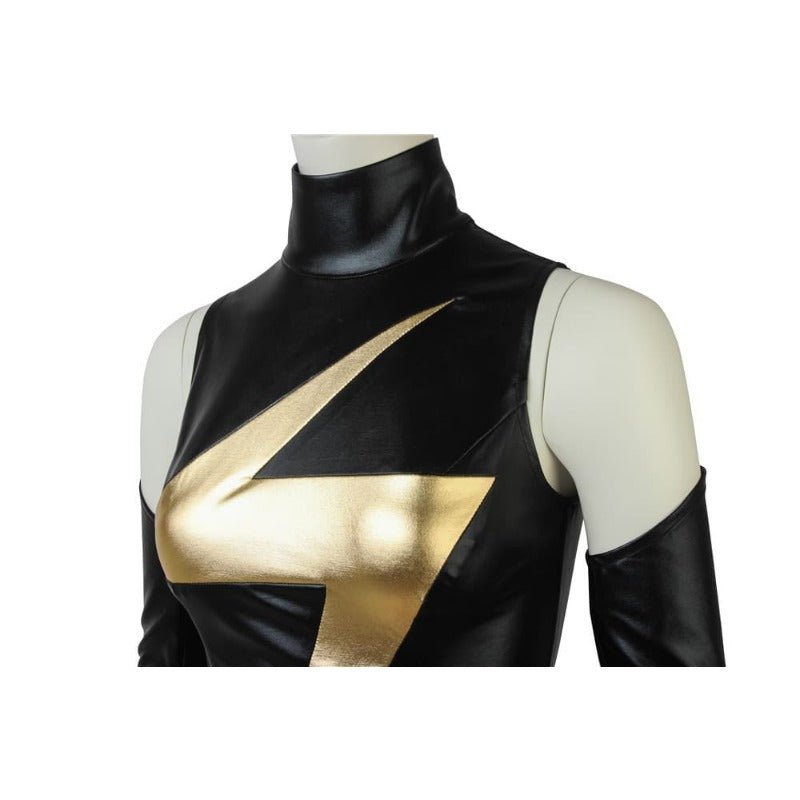 Traje de Superheroína Ms.Shiny - Cinturón Rojo Cosplay de Película y Disfraz de Halloween para Mujer - Fantasia Cosera