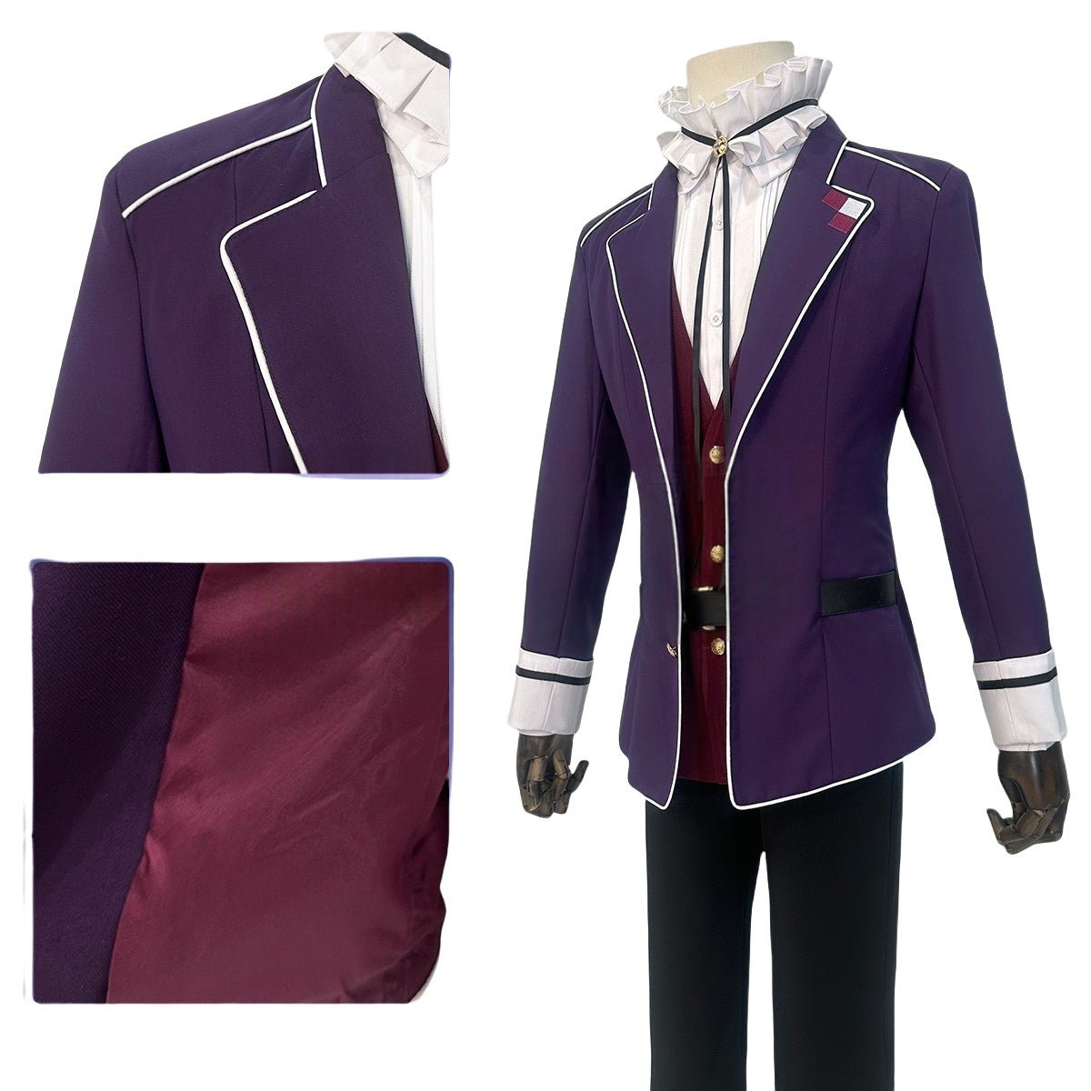 Traje de Cosplay Sakamaki Kanato de Devil Lover - Calidad Premium - Fantasia Cosera