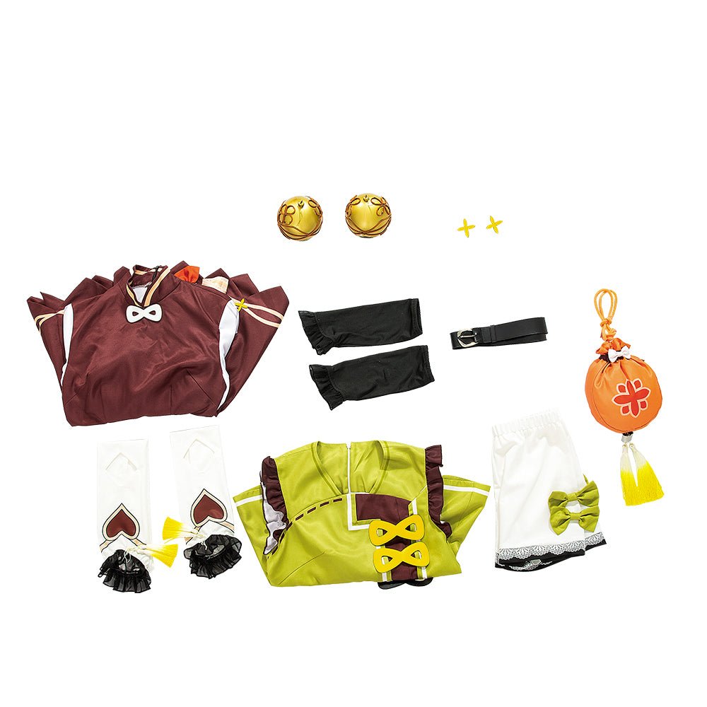 Traje de Cosplay de Yaoyao de Genshin Impact - Outfit de Rol de Alta Calidad - Fantasia Cosera