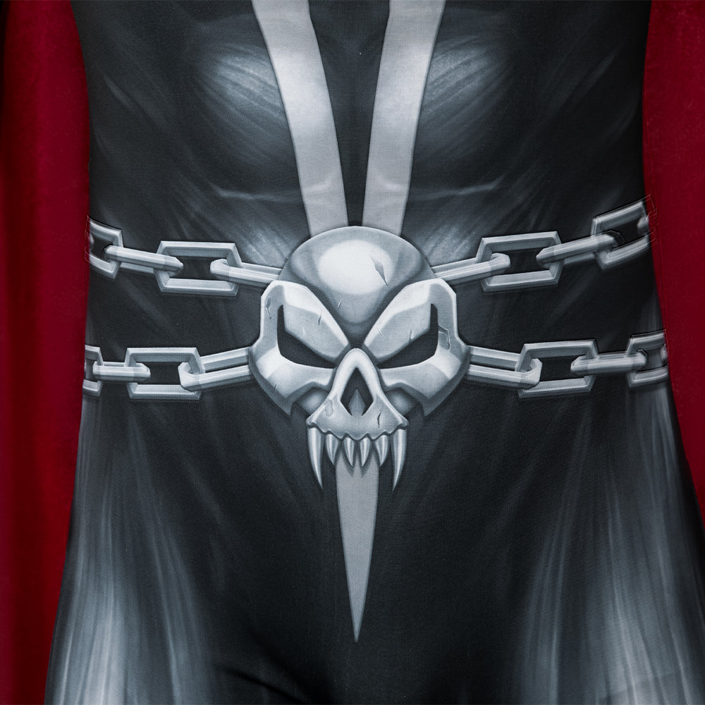 Traje de Cosplay Spawn Al Simmons para Halloween - Conjunto Premium - Fantasia Cosera