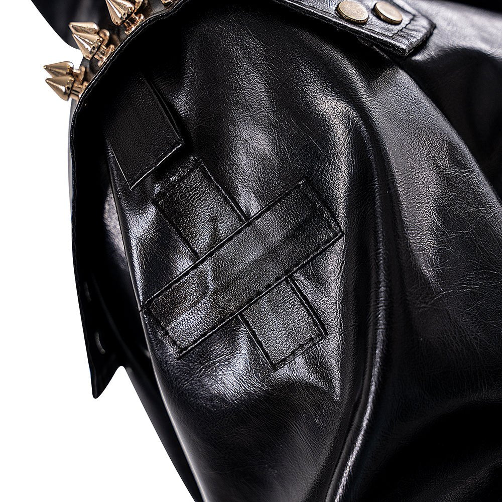 Chaqueta de Cuero Negro Arcane 2 Vi - Traje de Cosplay de Alta Calidad para Gamers - Fantasia Cosera