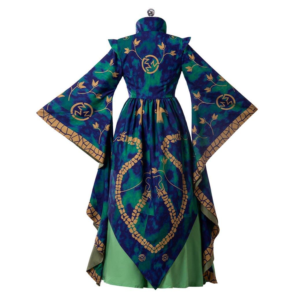 Disfraz de Winifred Sanderson para Mujer | Vestido de Bruja Verde para Halloween - Fantasia Cosera