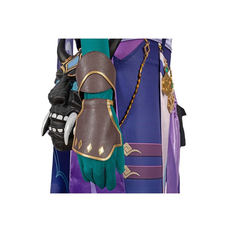 Traje de Cosplay de Xiao para Halloween, Navidad, Fiestas de Anime y Juegos de Rol en Comic Con - Fantasia Cosera