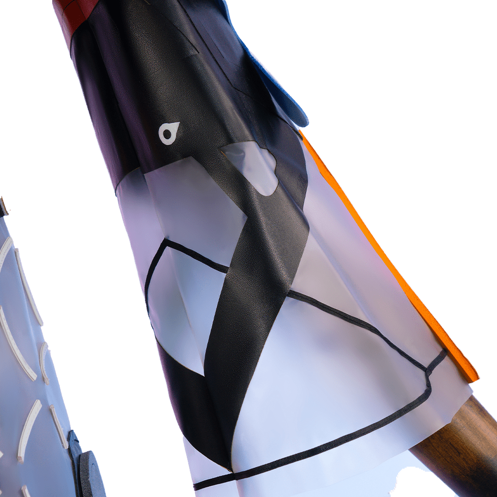 Traje de Cosplay Delirium Blue Delta - Texas the Omertosa de Arknights - Fantasia Cosera