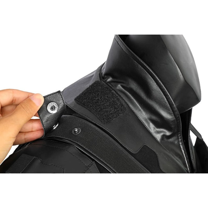 Traje de Cosplay de Piel PU de la Versión de la Película de Batman para Halloween y Fiestas - Fantasia Cosera