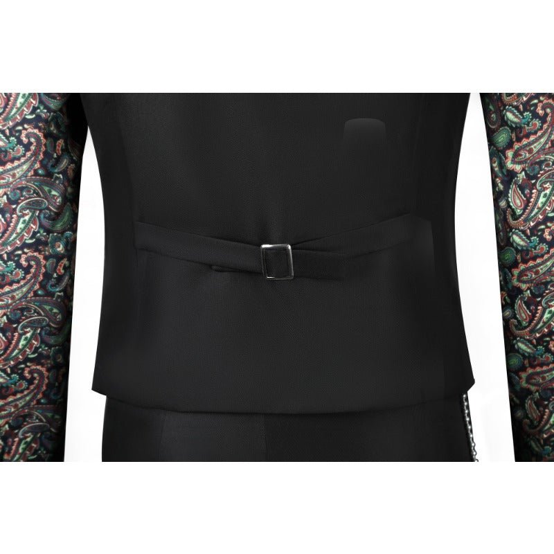 Traje de Cosplay Willy Wonka Rojo 2023 Timothee Chalamet para Halloween - Fantasia Cosera