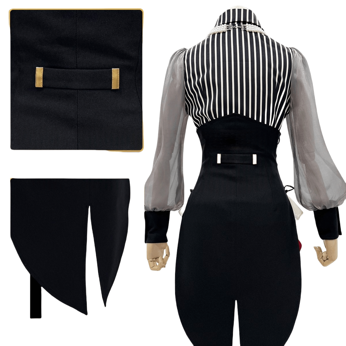 Traje de Cosplay Wakutenshi Wakamatsu de BanG Dream! Ave Mujica - Outfit Anime de Calidad Premium - Fantasia Cosera