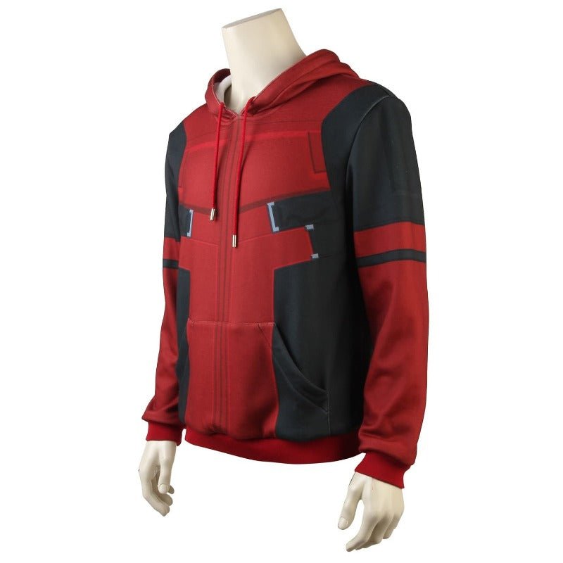 Chaqueta con Capucha Deadpool Disfraz Cosplay - Traje Cómodo y Estiloso para Fans - Fantasia Cosera