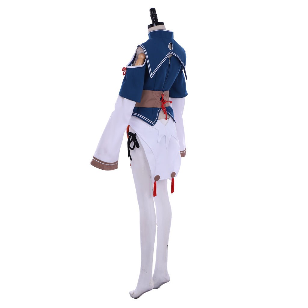 Impresionante Traje de Cosplay de Shiranui Flare de Hololive - Fantasia Cosera