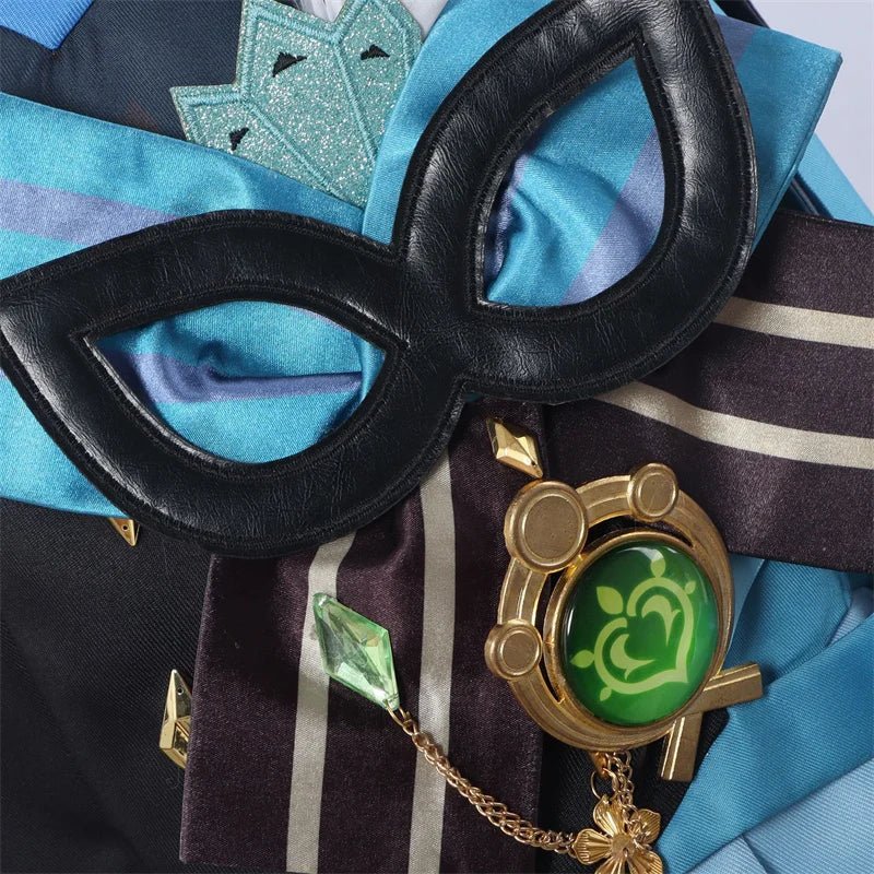 Disfraz de Cosplay de Kirara de Genshin Impact Estilo Gato para Mujer, Traje de Fiesta de Halloween - Fantasia Cosera