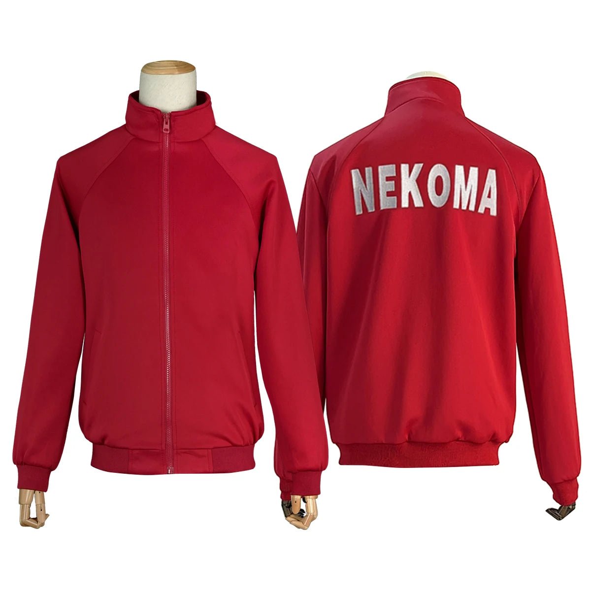 Chaqueta de Pista Cosplay Haikyuu Nekoma Karasuno Inarizaki Aobajohsai Fukurodani Shiratorizawa - Fantasia Cosera
