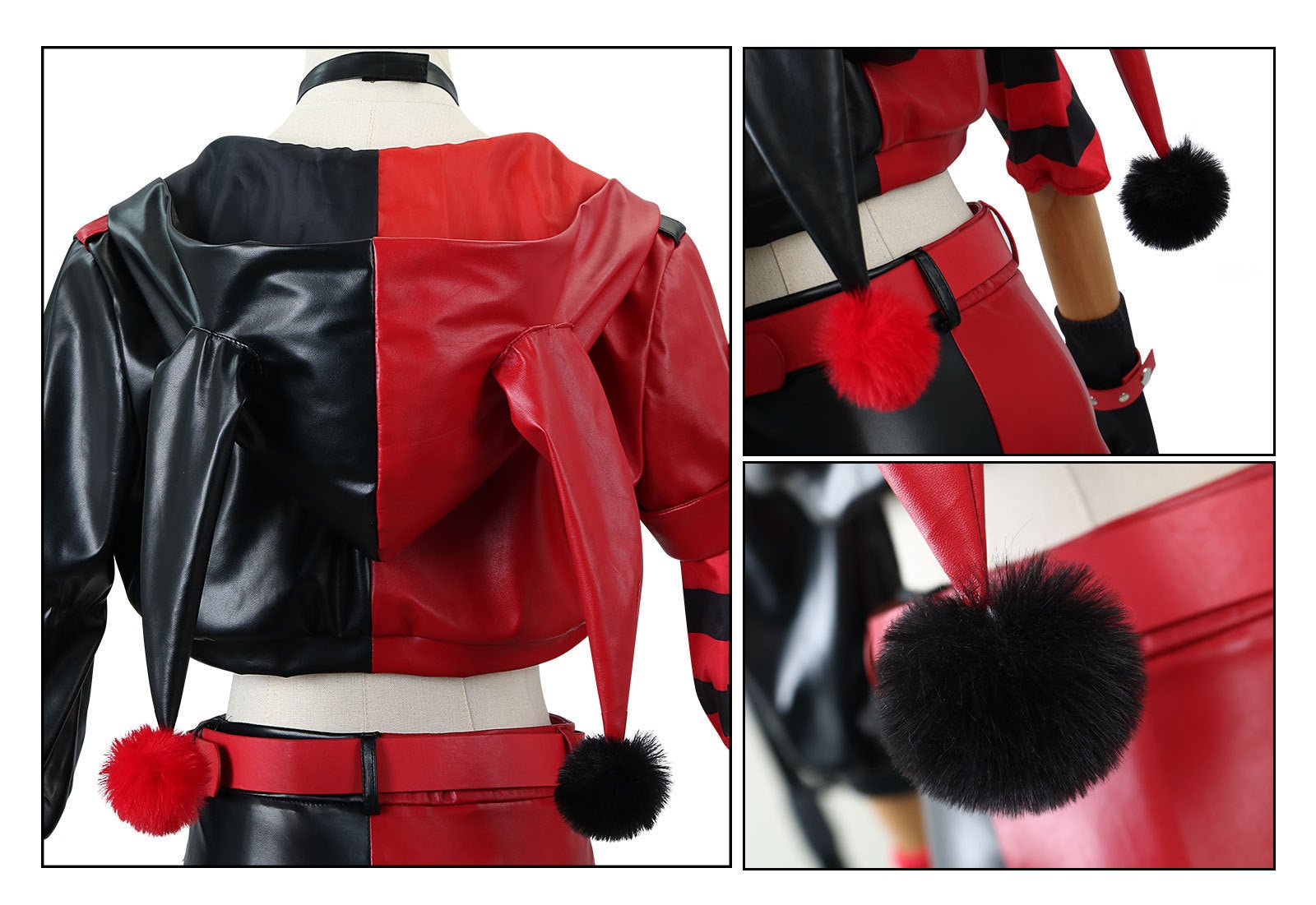 Suicide Squad - Camiseta de Béisbol de Harley Quinn: Disfraz Oficial Inspirado en DC Comics y Ropa Casual - Fantasia Cosera