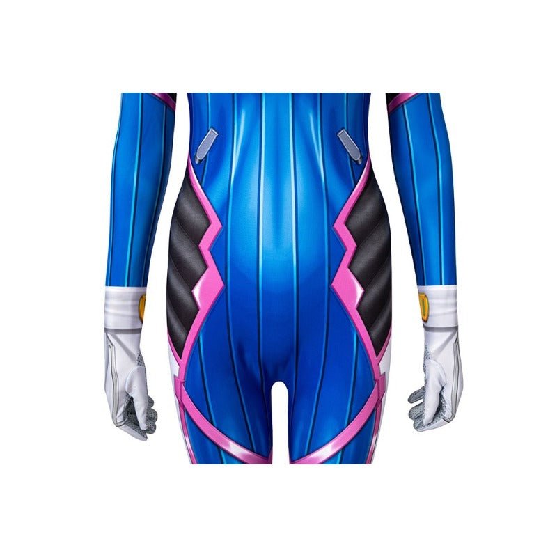 Traje de Cosplay de D.Va de Overwatch - Impresión Digital, Outfit Completo para Fans - Fantasia Cosera