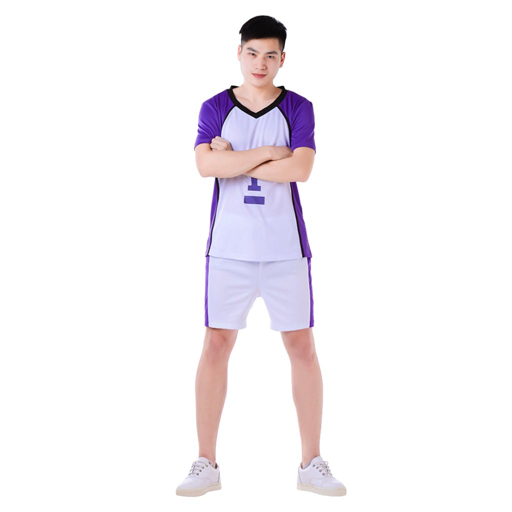 Traje de Cosplay de Wakatoshi Ushijima de la Academia Shiratorizawa de Haikyuu!! - Fantasia Cosera