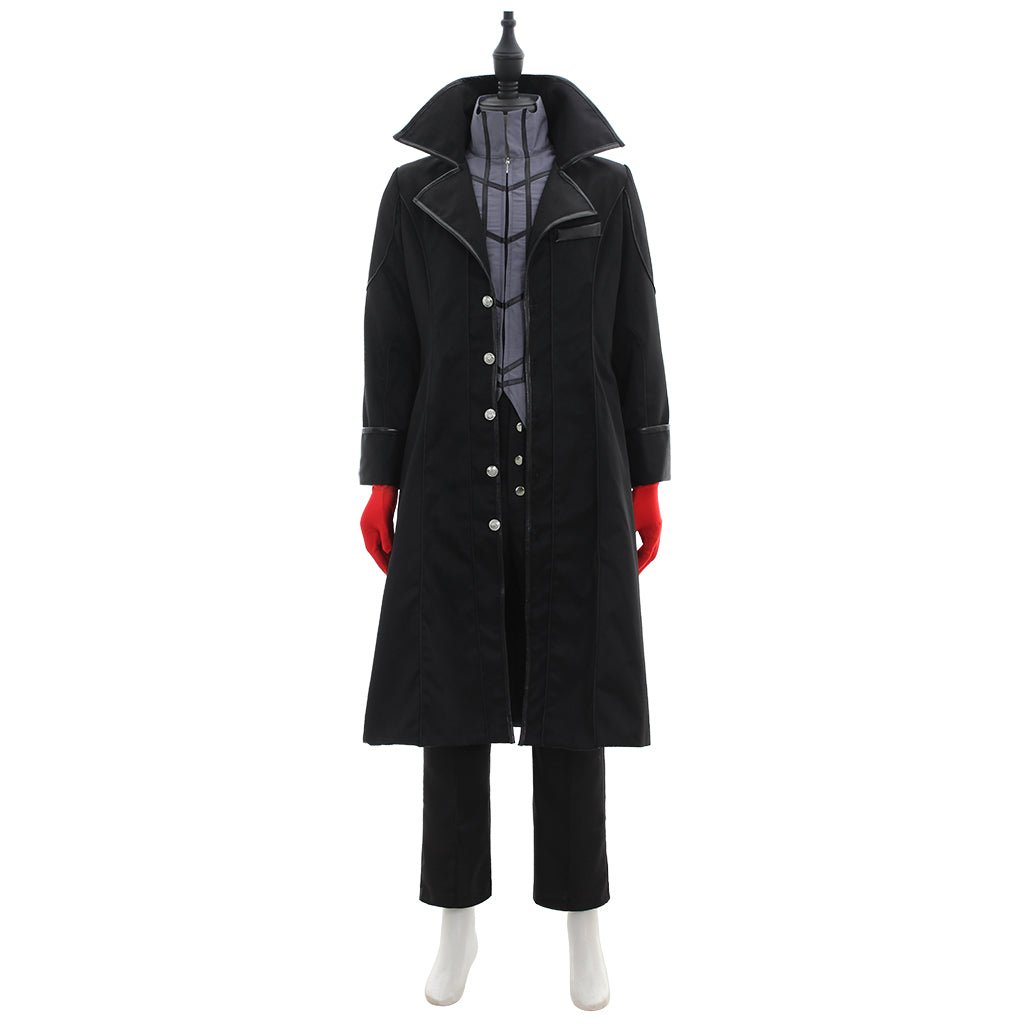 Traje de Cosplay Joker Persona 5 Negro | Traje Premium de Joker para Cosplay - Fantasia Cosera