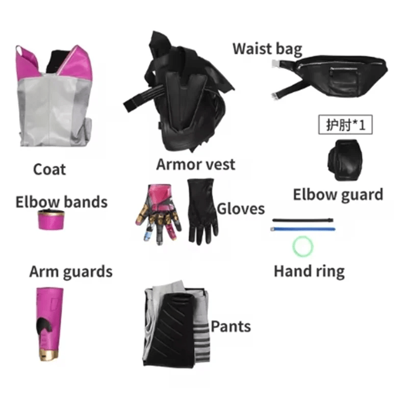 Traje de Cosplay Mujer Apex Alter - Nueva Piel Espíritu Malvado para Fiesta de Halloween o Carnaval - Fantasia Cosera