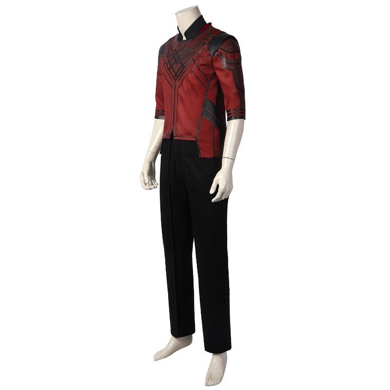 Traje de Halloween de Shang-Chi para Adultos - Chaqueta de Cosplay de Maestro de Kung Fu Superhéroe - Fantasia Cosera