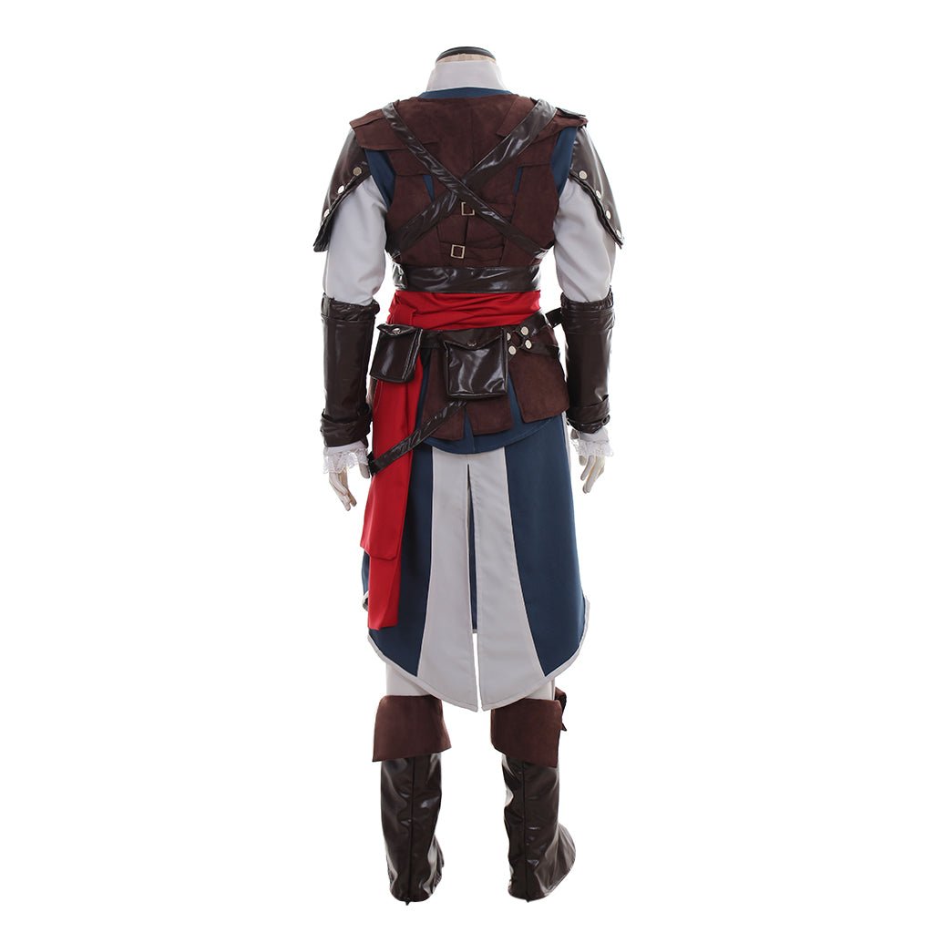 Traje Completo de Edward Kenway con Zapatos - Assassin’s Creed Bandera Negra para Adultos - Fantasia Cosera