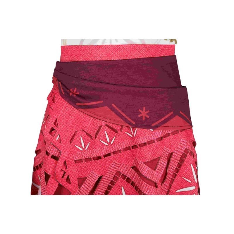 Conjunto de Cosplay de Moana 2 para Mujer - Traje para Escenario de Romance Oceánico - Fantasia Cosera