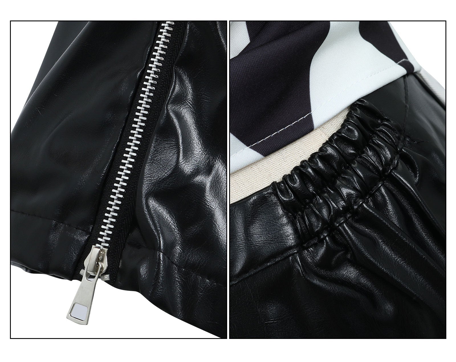 Traje de Cosplay de Harley Quinn Doble Delusión Joker 2 para Halloween - Fantasia Cosera