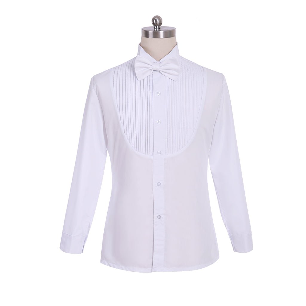 Chaqueta de Cosplay de Príncipe - Chaqueta Blanca Medieval Rococó del Siglo XVIII para Hombres - Fantasia Cosera